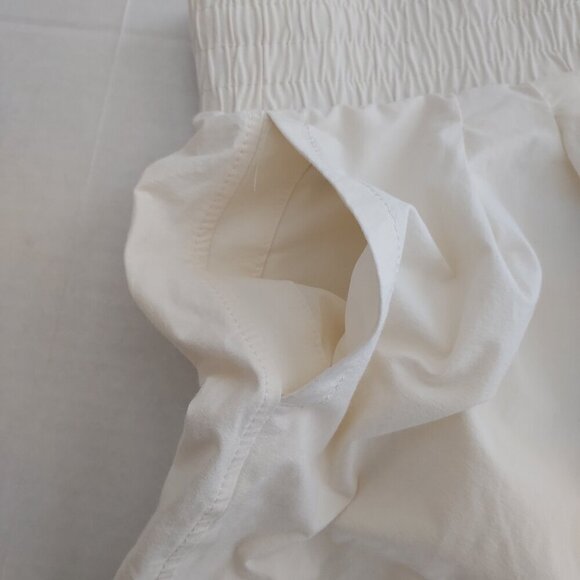 Calia Double Layer Hem Hi Rise Cream Shorts Size XL - Picture 8 of 10